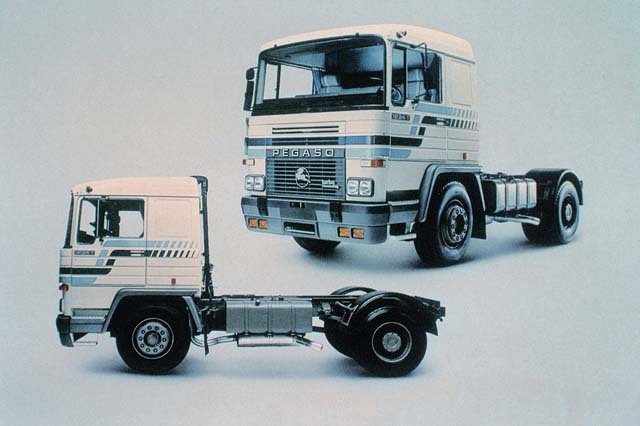 El Pegaso Tecno a finales de los 80 marcó un hito de fiabilidad mecánica con sus 340 CV.